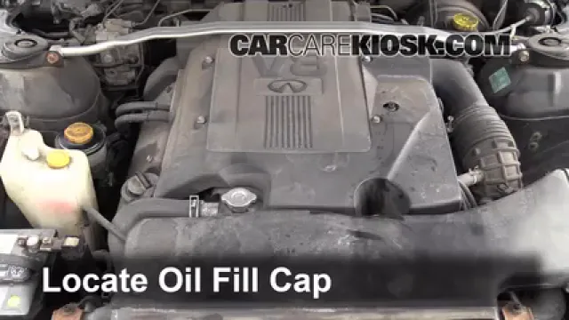 1998 Infiniti Q45 4.1L V8 Huile Ajouter de l'huile